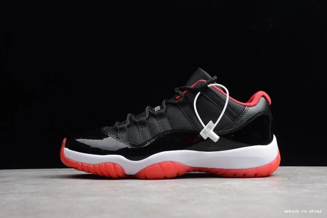 Cheap Retro 528895-012 Black Jordan Red 11  
